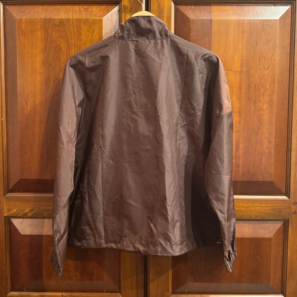 NWT Fabletics Shawn Cropped Half-Zip Brown Jacket Sz M - Picture 6 of 16